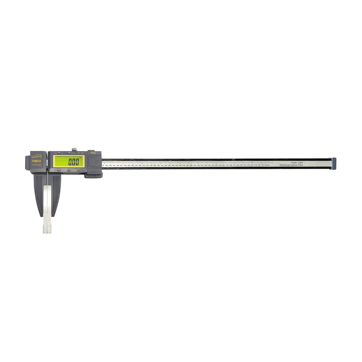 iP65 Light weight Carbon Fiber Digital Caliper with Nib Style Jaws
