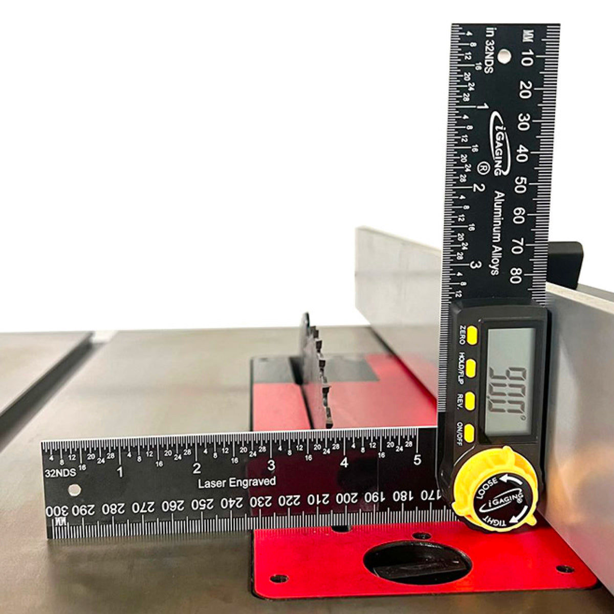 EZ-View 360° Digital Protractor & Ruler