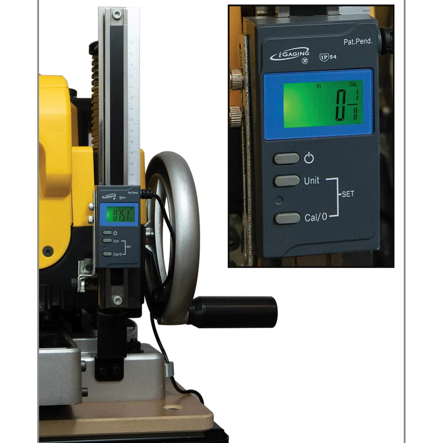 iP54 EZ Planer Precision DRO For DeWALT DW735 Thickness Planer