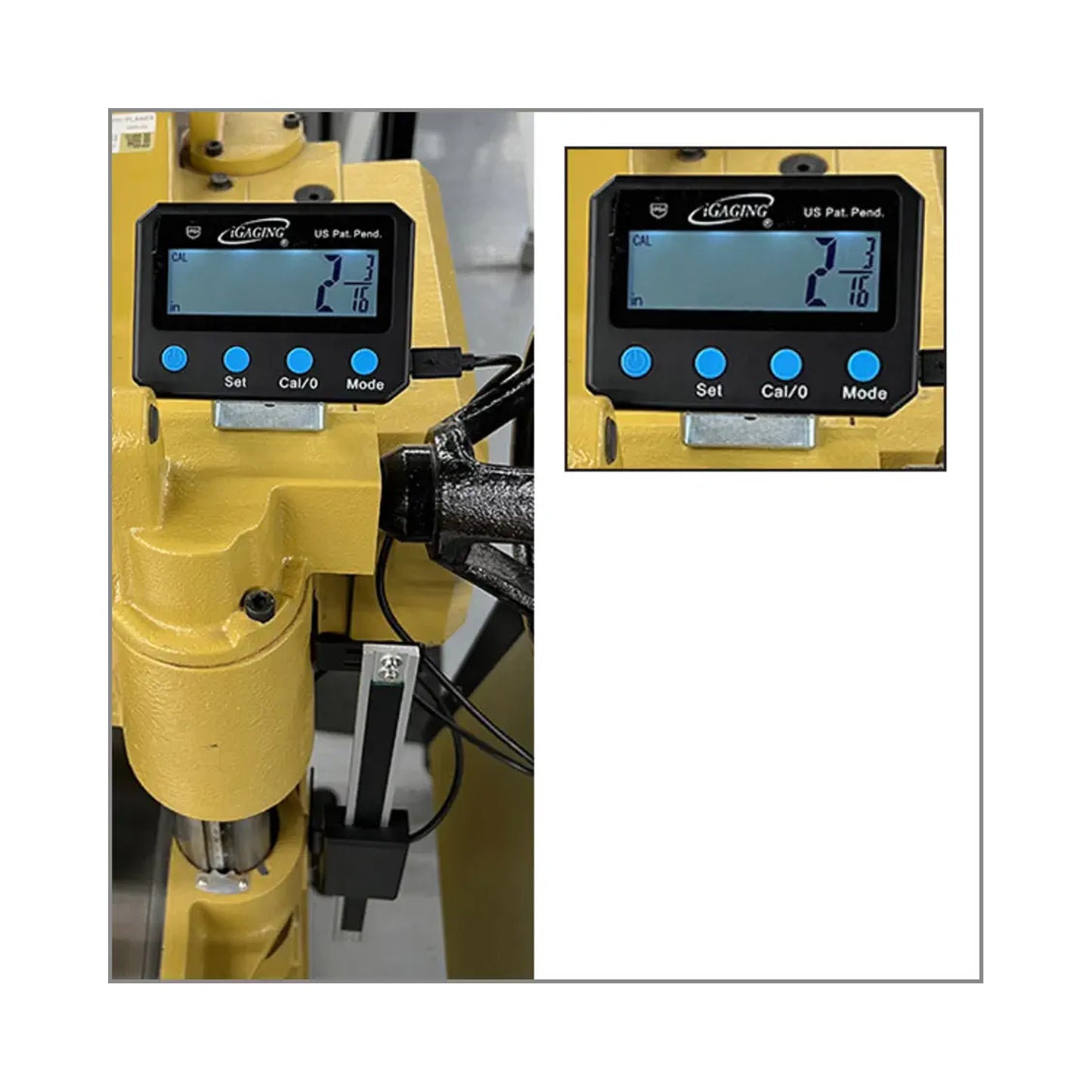 iP54 EZ-View DRO for Heavy Duty Stationary Planers For Various Planer Machines