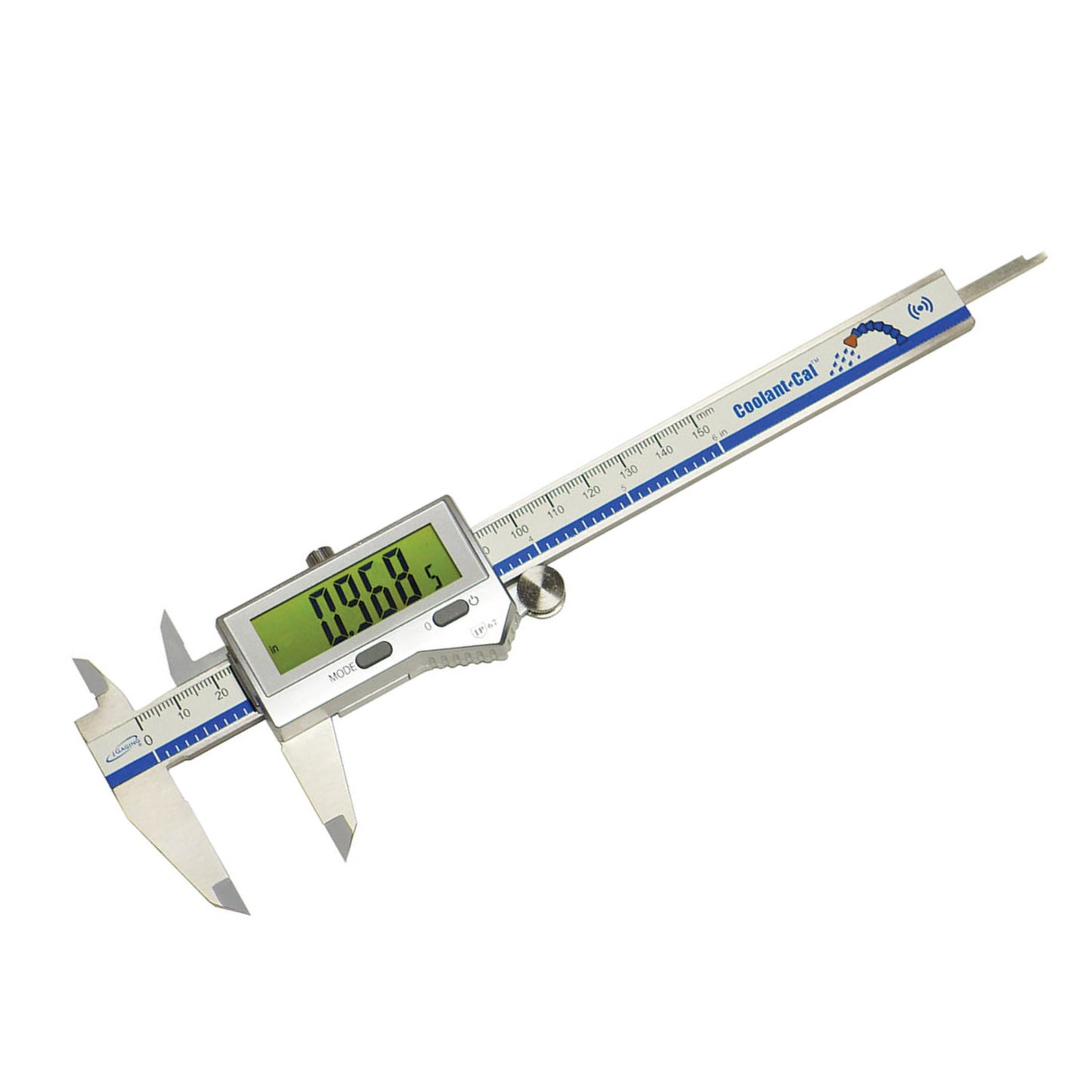 iP64 Coolant Cal X-Large Digital Display Caliper