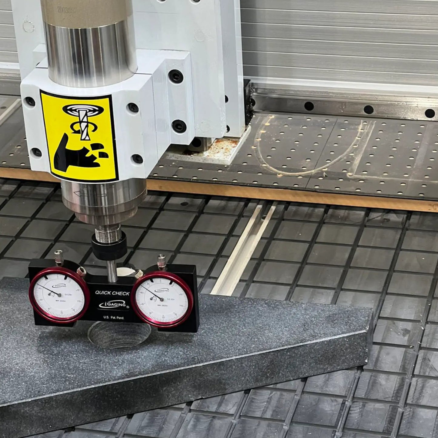 Quick Check Spindle Square Gauge For use with all machines