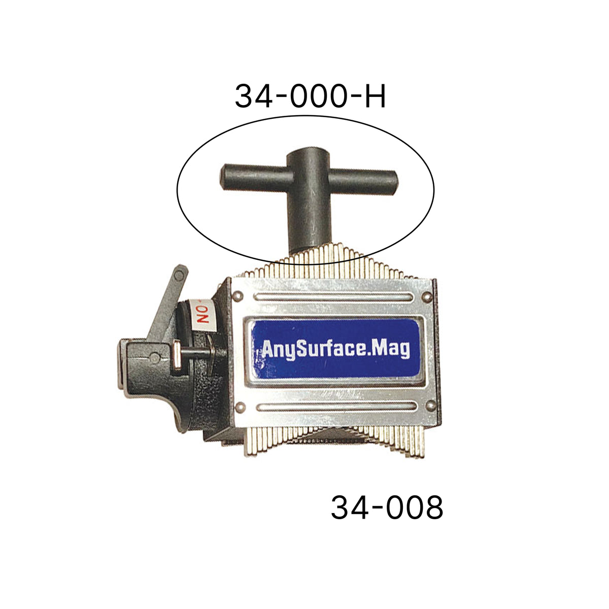 Magnetic Base Holders with Specialty Arms with Indicator Mounting Clamps