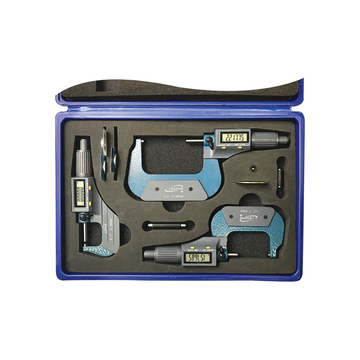iP40 EZ Data Electronic Digital Micrometers & Sets