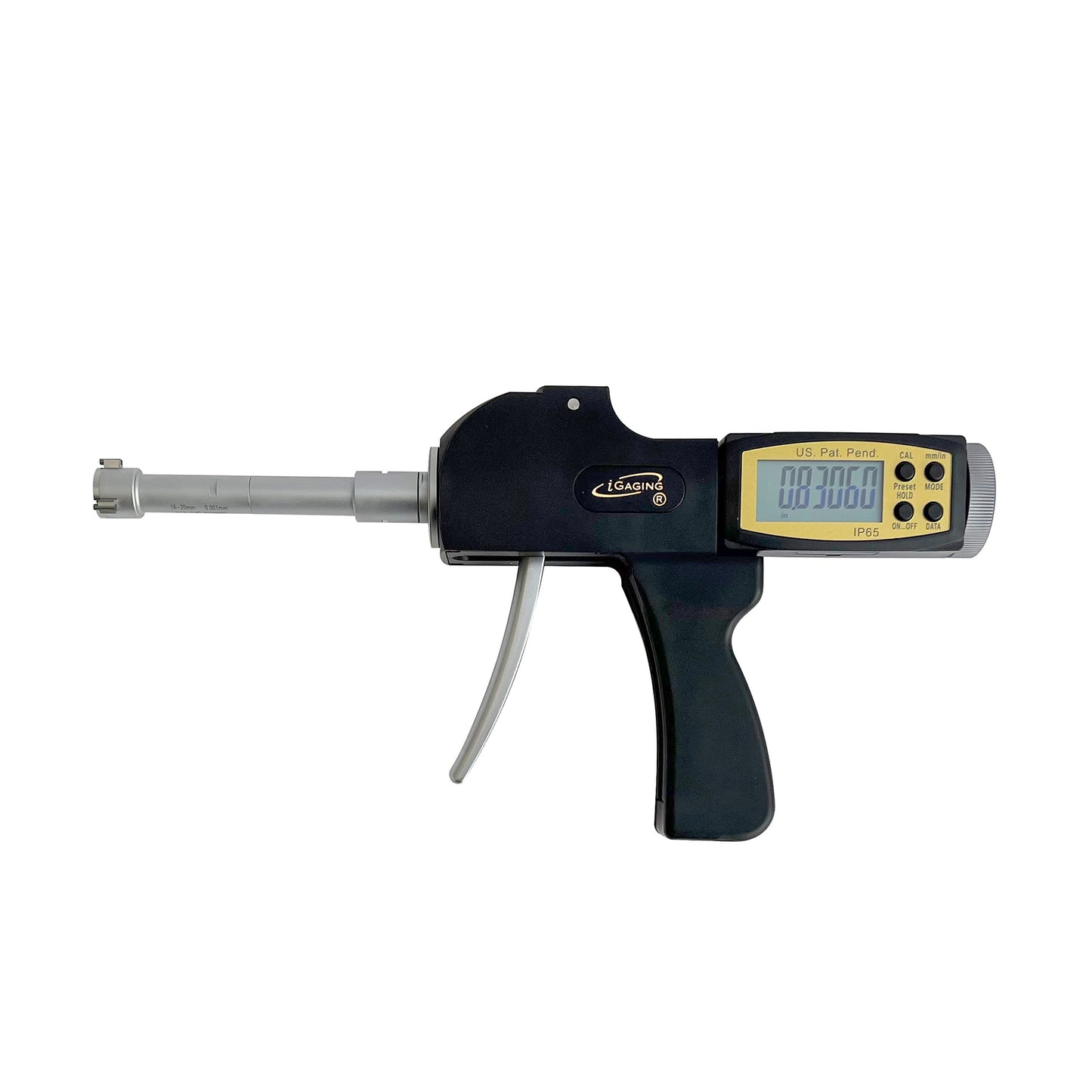 iP54 Tri-Point Pistol Grip Digital Internal Bore Gauges & Sets