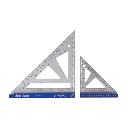 4" & 7" Bench Squares & Sets Stainless Steel or Aluminum