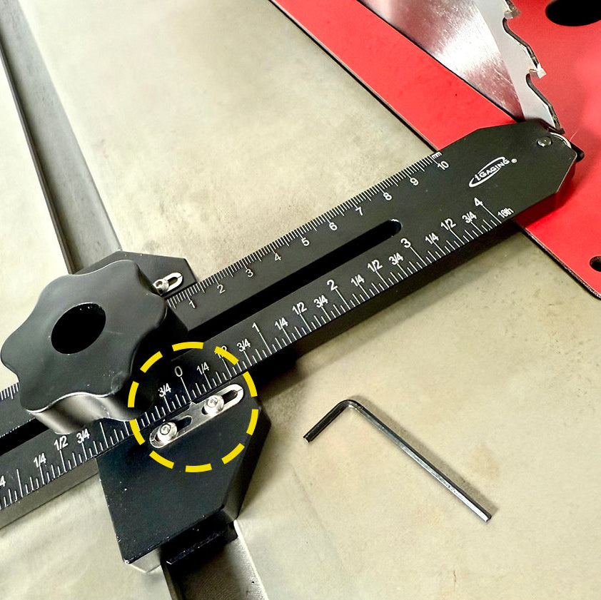 Thin Rip Table Saw Jig