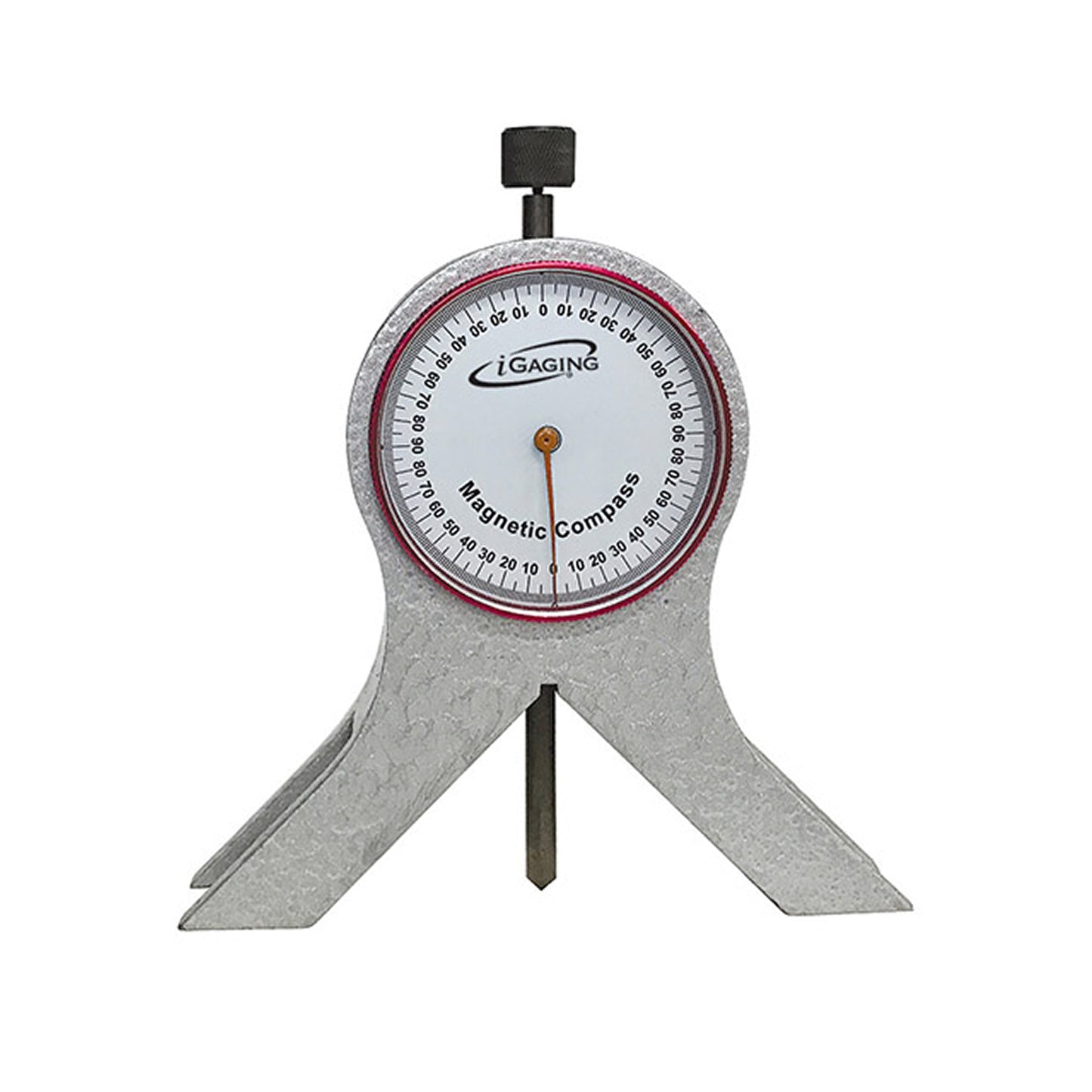 360¬∞ Magnetic Dial Protractor with Center Punch