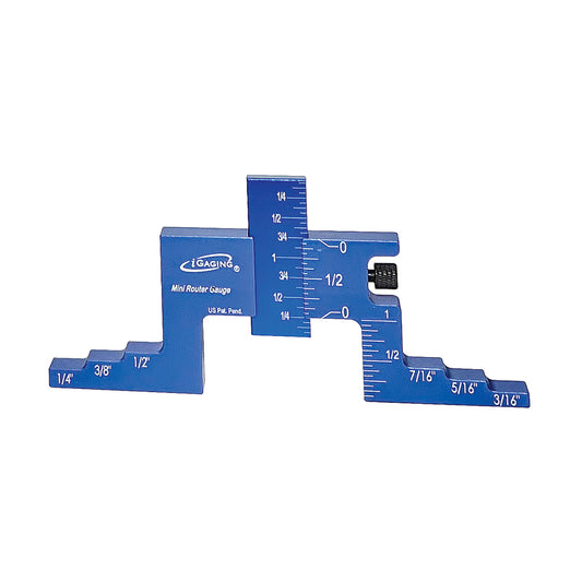 Mini & Multi Adjustable Router Depth & Center Gauges & Sets