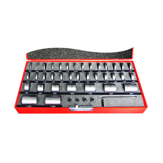 36 Pc. Round Steel Space Block Set