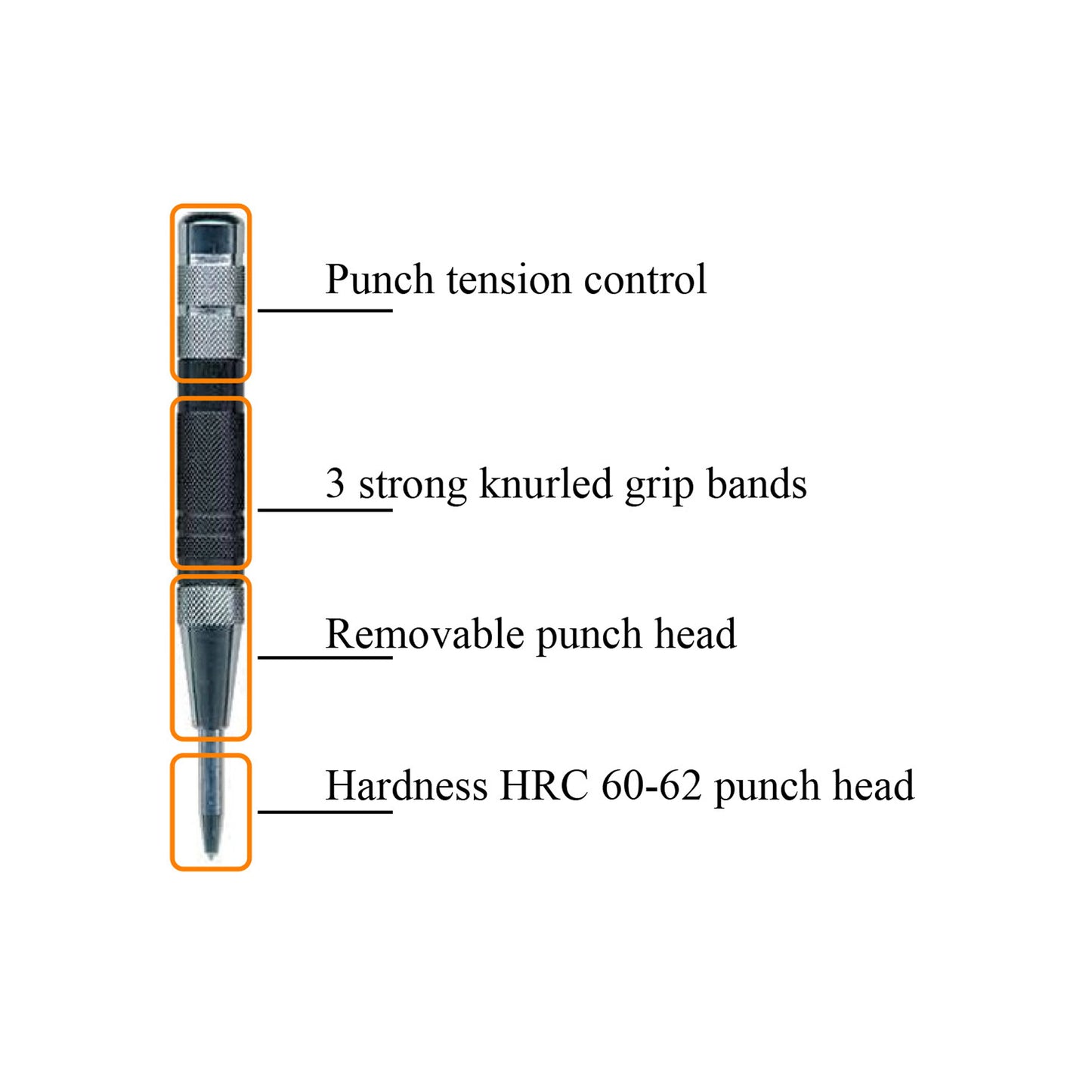 Heavy-Duty Automatic Center Punch