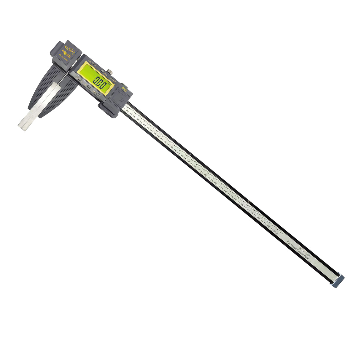 iP65 Light weight Carbon Fiber Digital Caliper with Nib Style Jaws