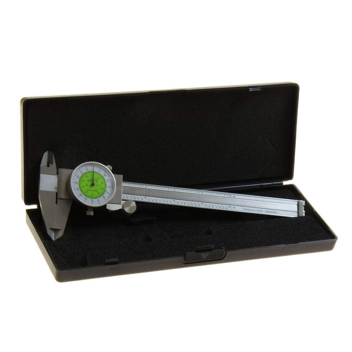 Dial Caliper Fractional & Decimal Inch Combination Dual Scale