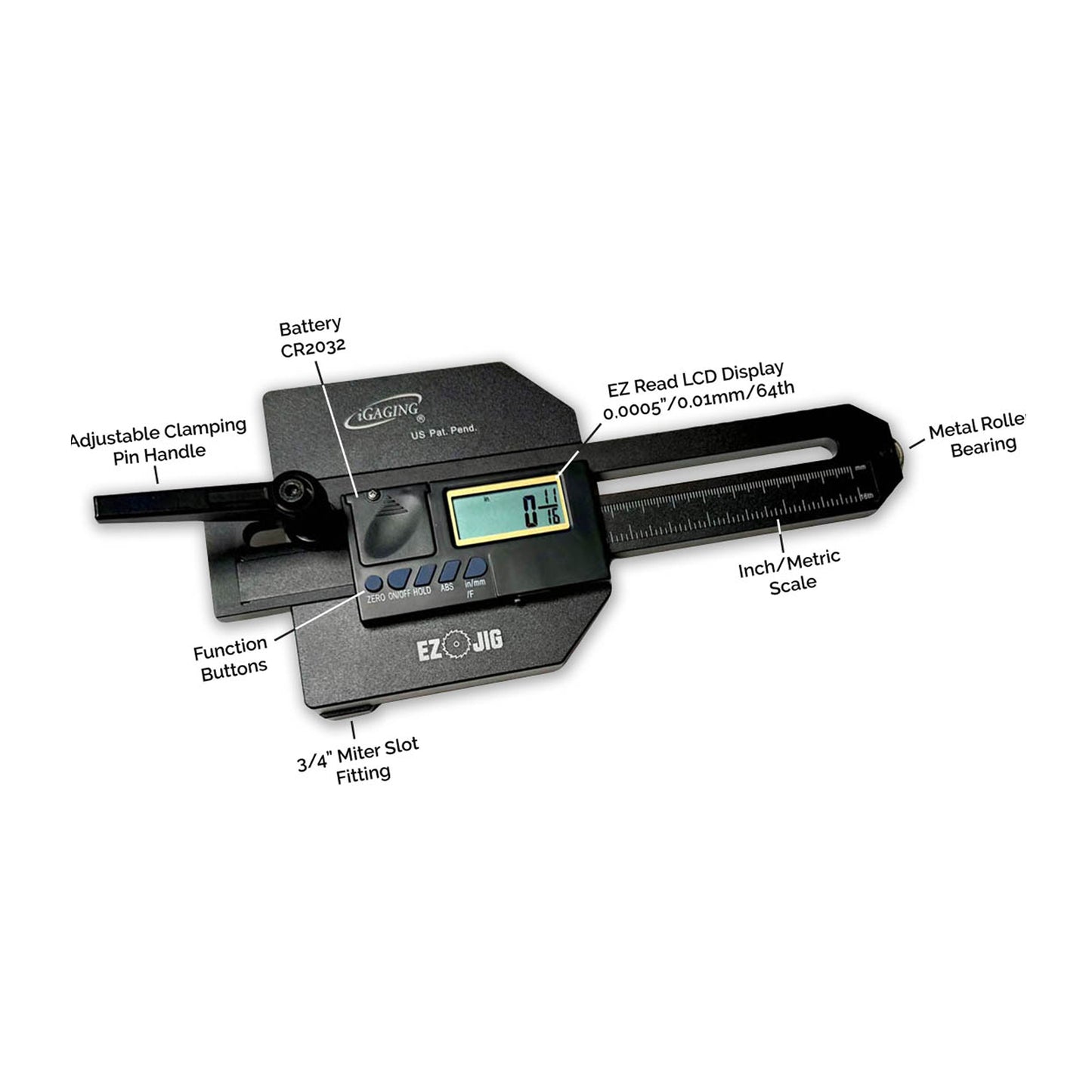 EZ-Jig Digital Thin Rip Table Saw Jig