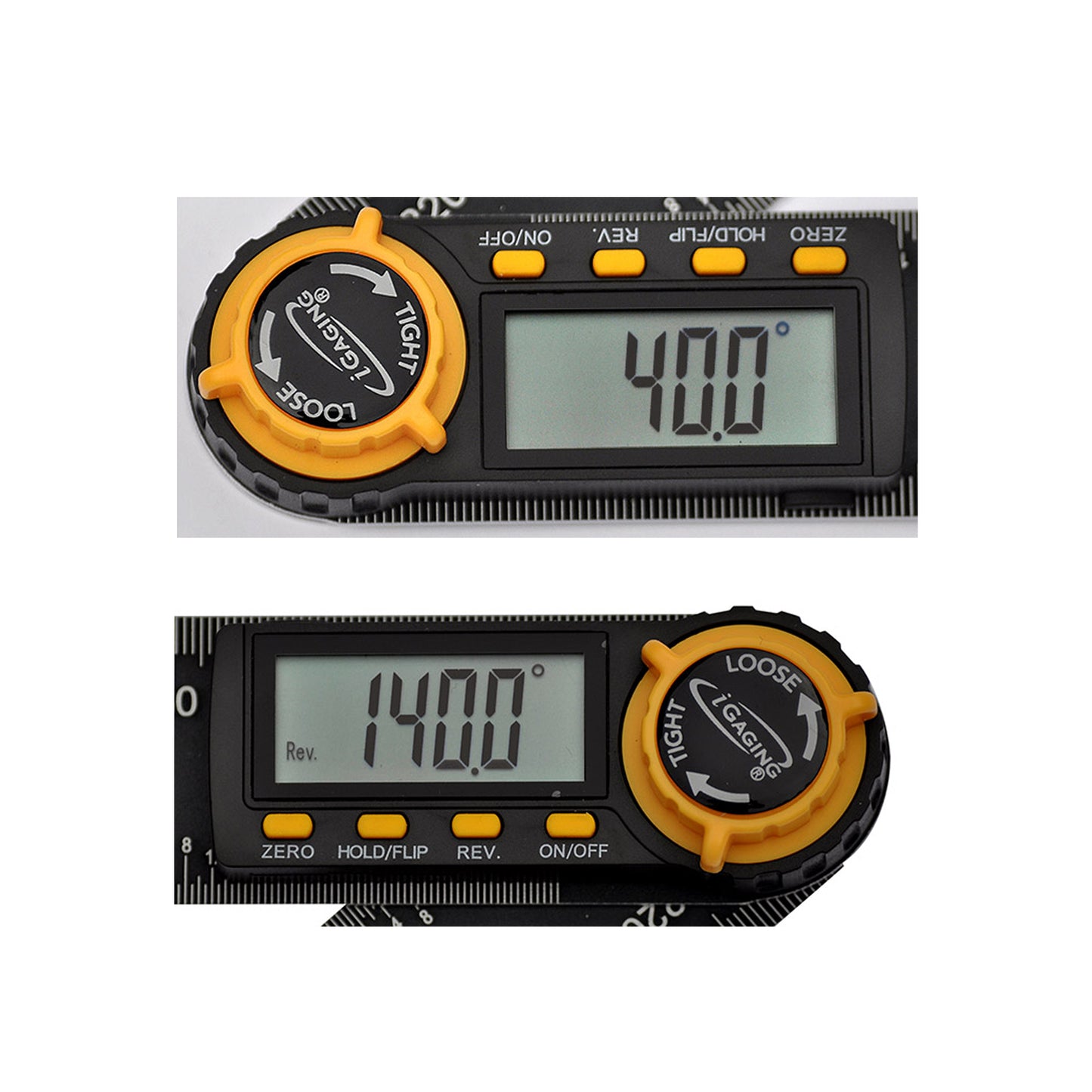 EZ-View 360° Digital Protractor & Ruler