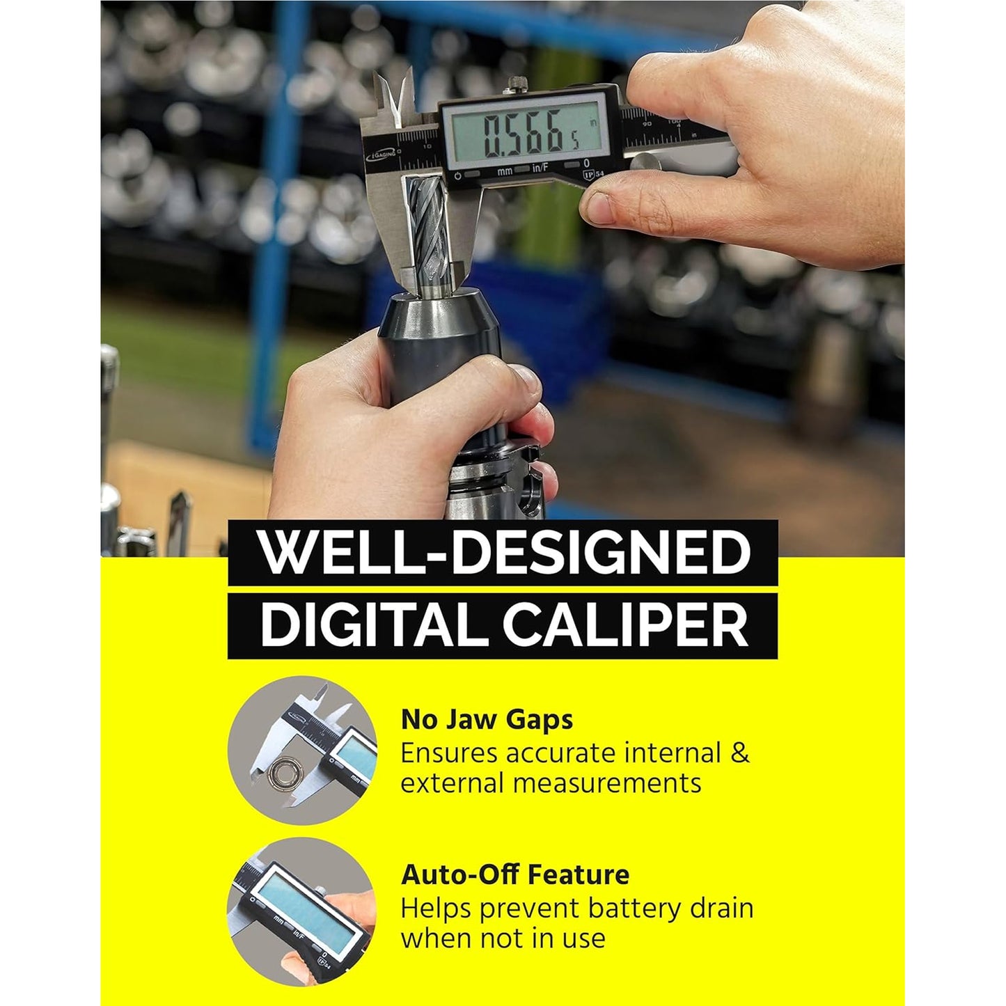 iP54 EZ-Cal X-Large Digital Display Calipers