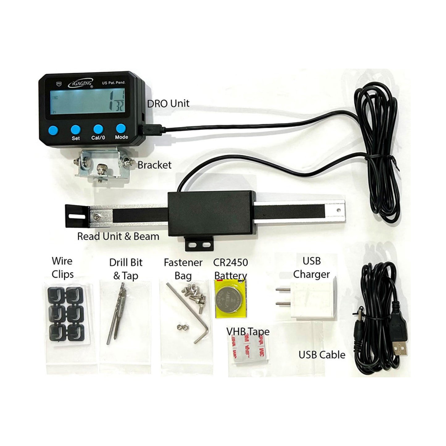 iP54 EZ-View Router Lift DRO