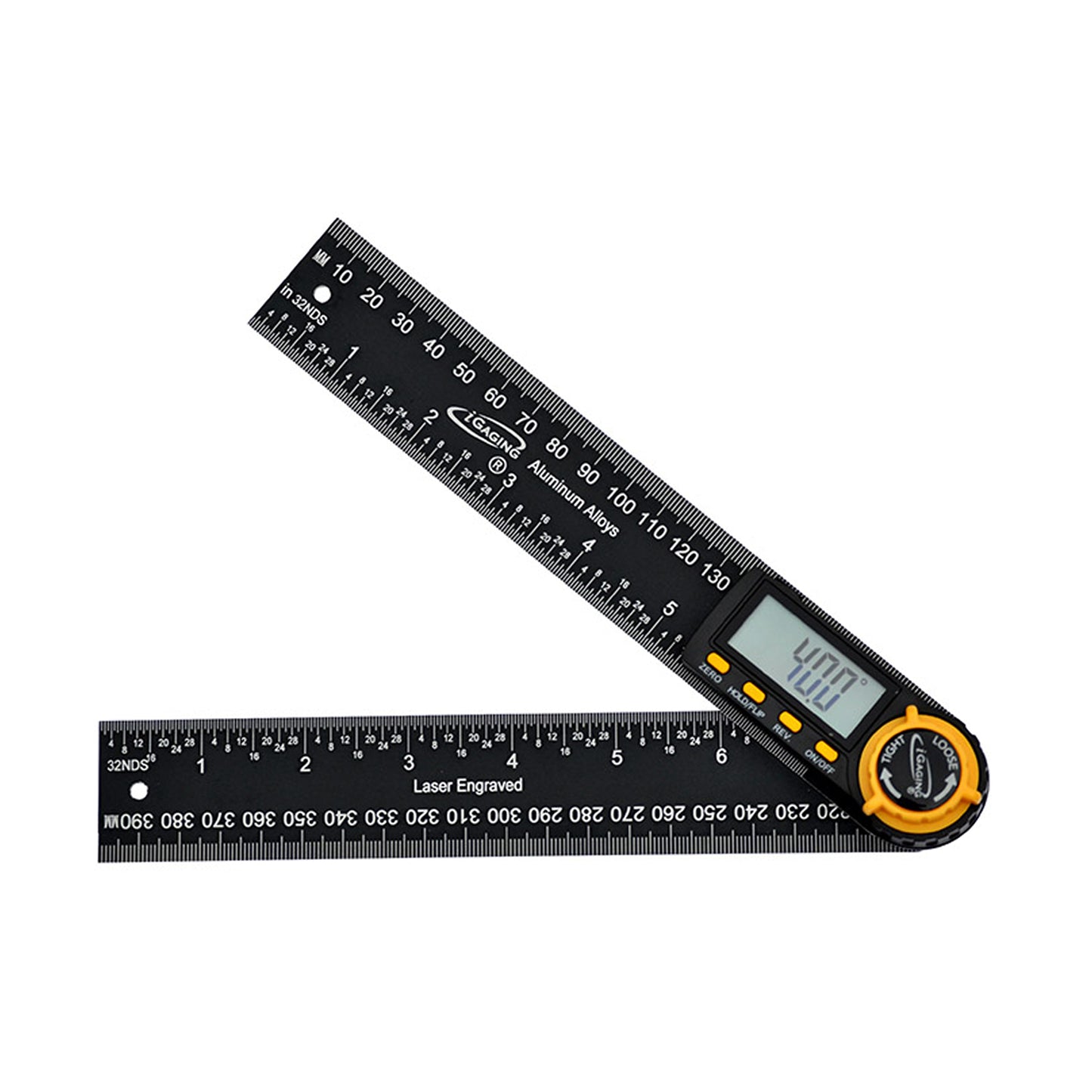 EZ-View 360° Digital Protractor & Ruler
