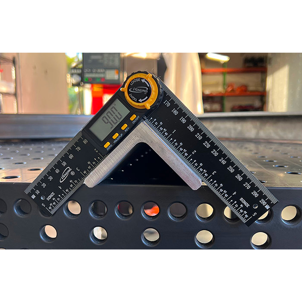 EZ-View 360° Digital Protractor & Ruler