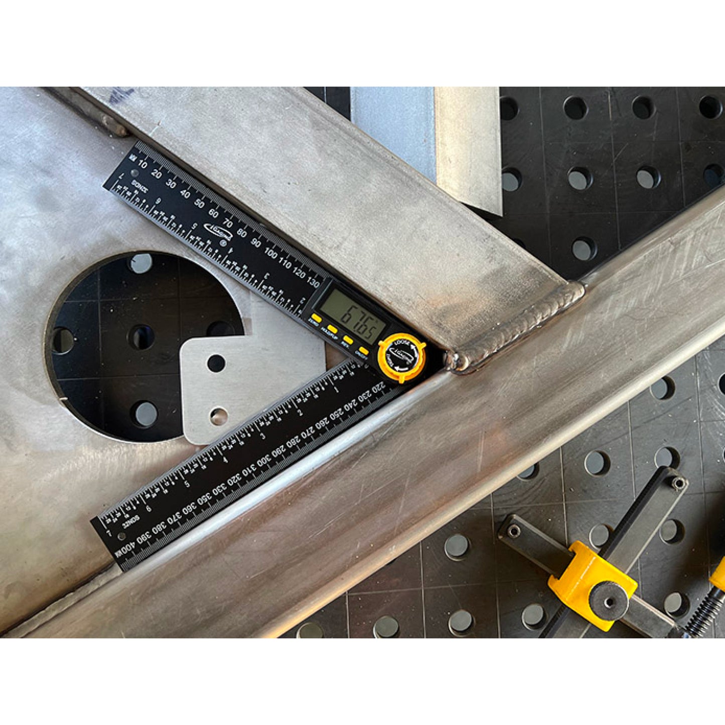 EZ-View 360° Digital Protractor & Ruler