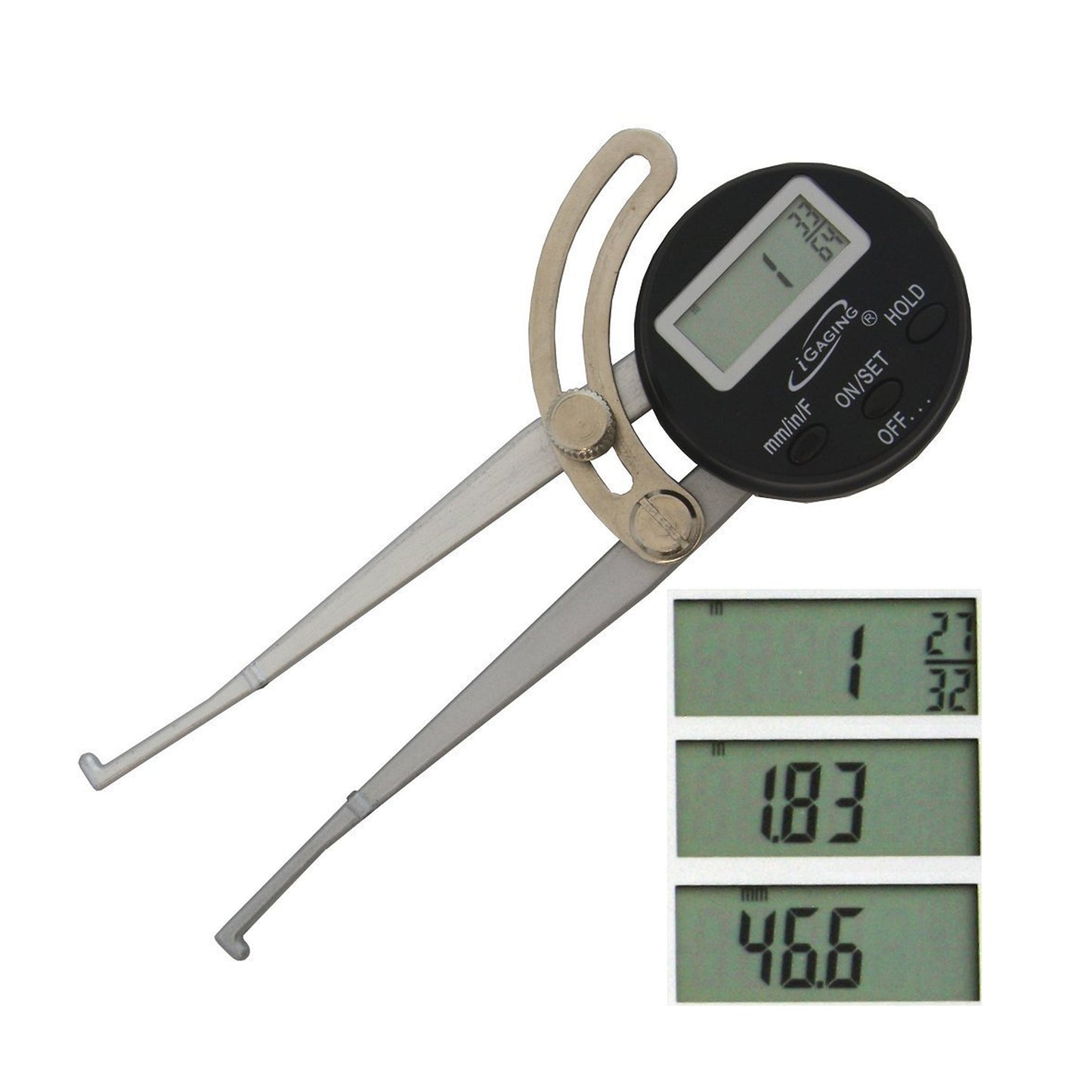 Electronic Inside & Outside Calipers with or without Easy-Grip Extended Handle
