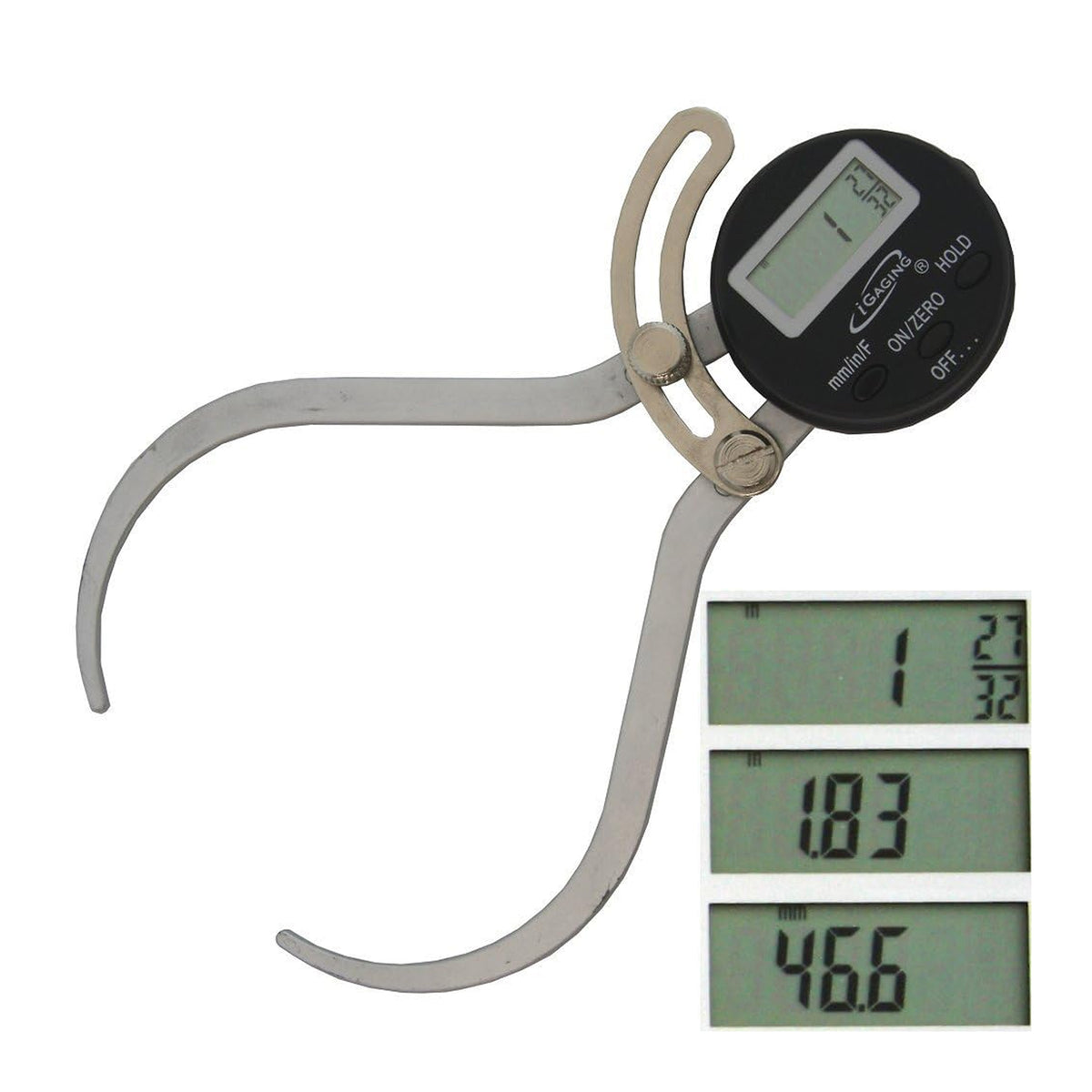 Electronic Inside & Outside Calipers with or without Easy-Grip Extended Handle