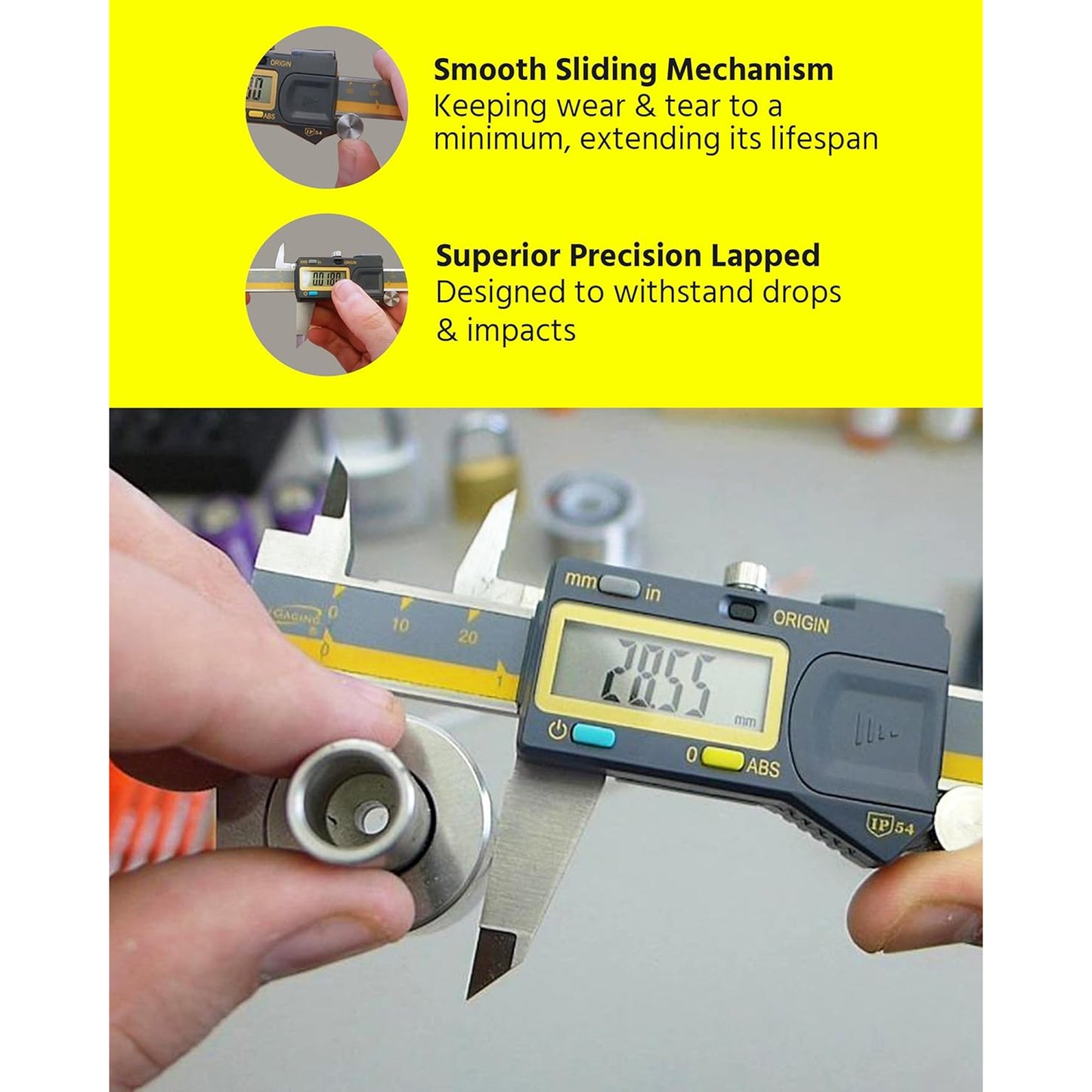 iP54 OriginCal Absolute Digital Calipers