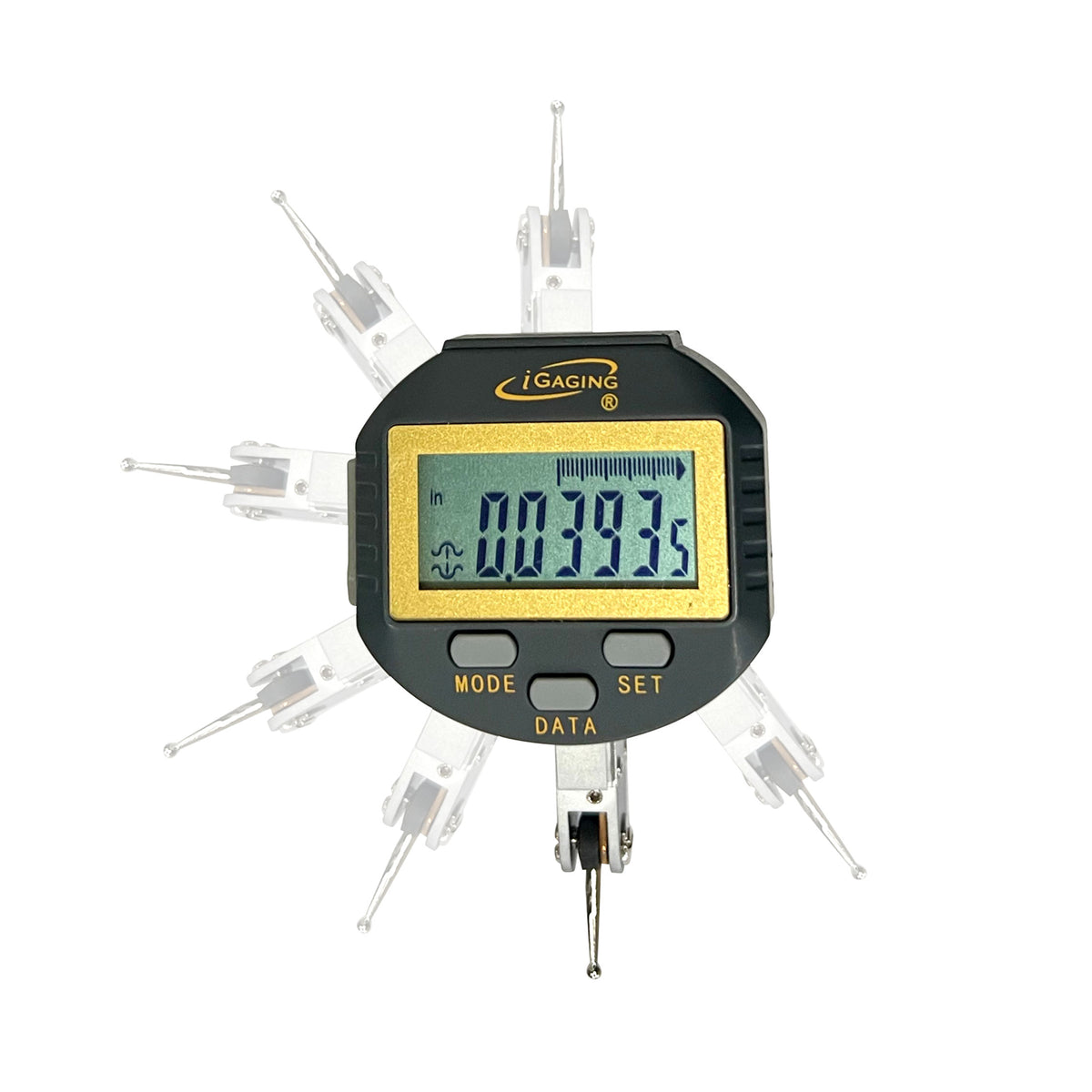 iP67 0.30" & 0.008" Electronic Digital Test Indicators with or without Smart Wireless Data Output