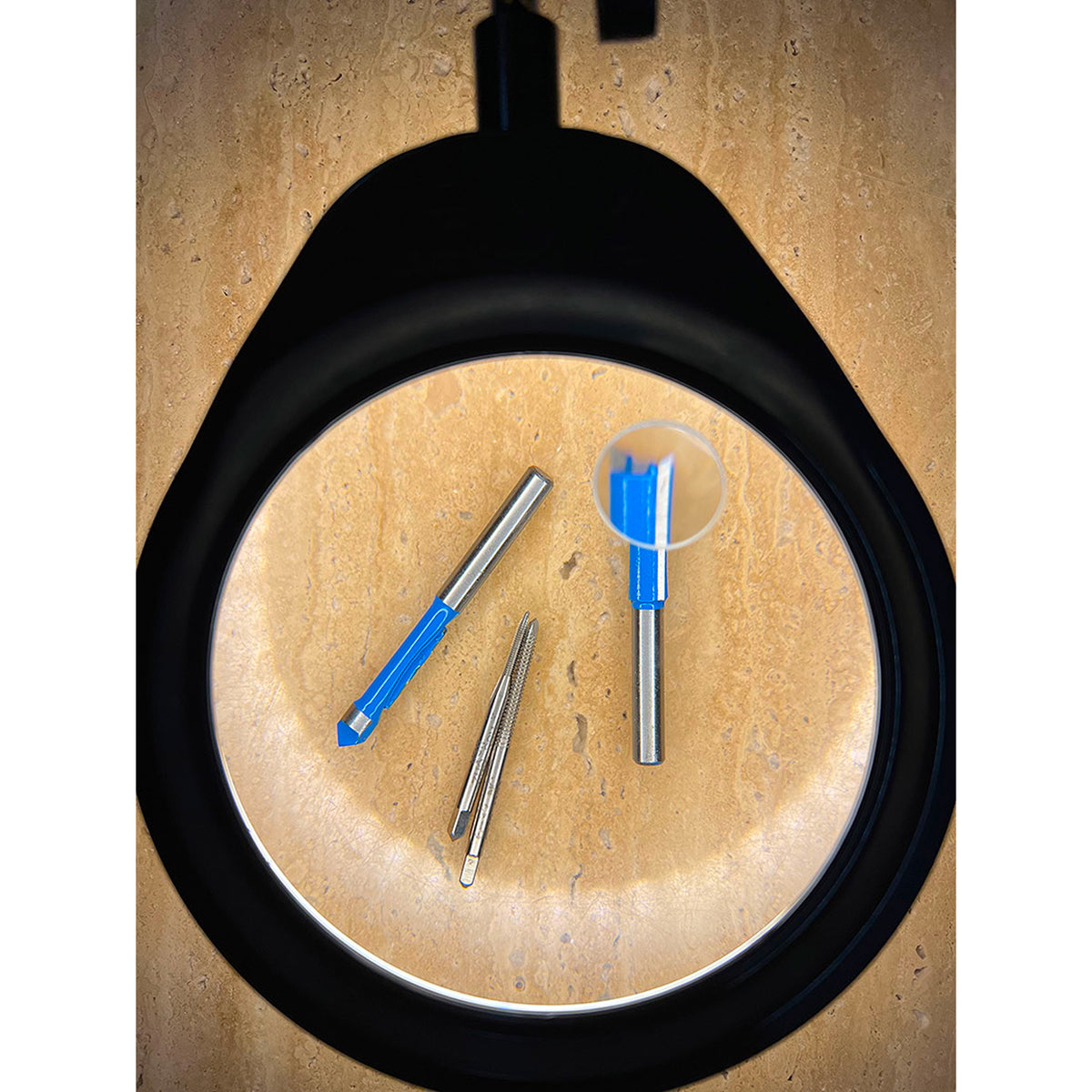 EZ-View LED & Magnifier Desk Lamp